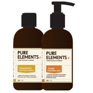 Pure Elements Sandalwood Shampoo and Jojoba Conditioner 250ml  £32.00 image